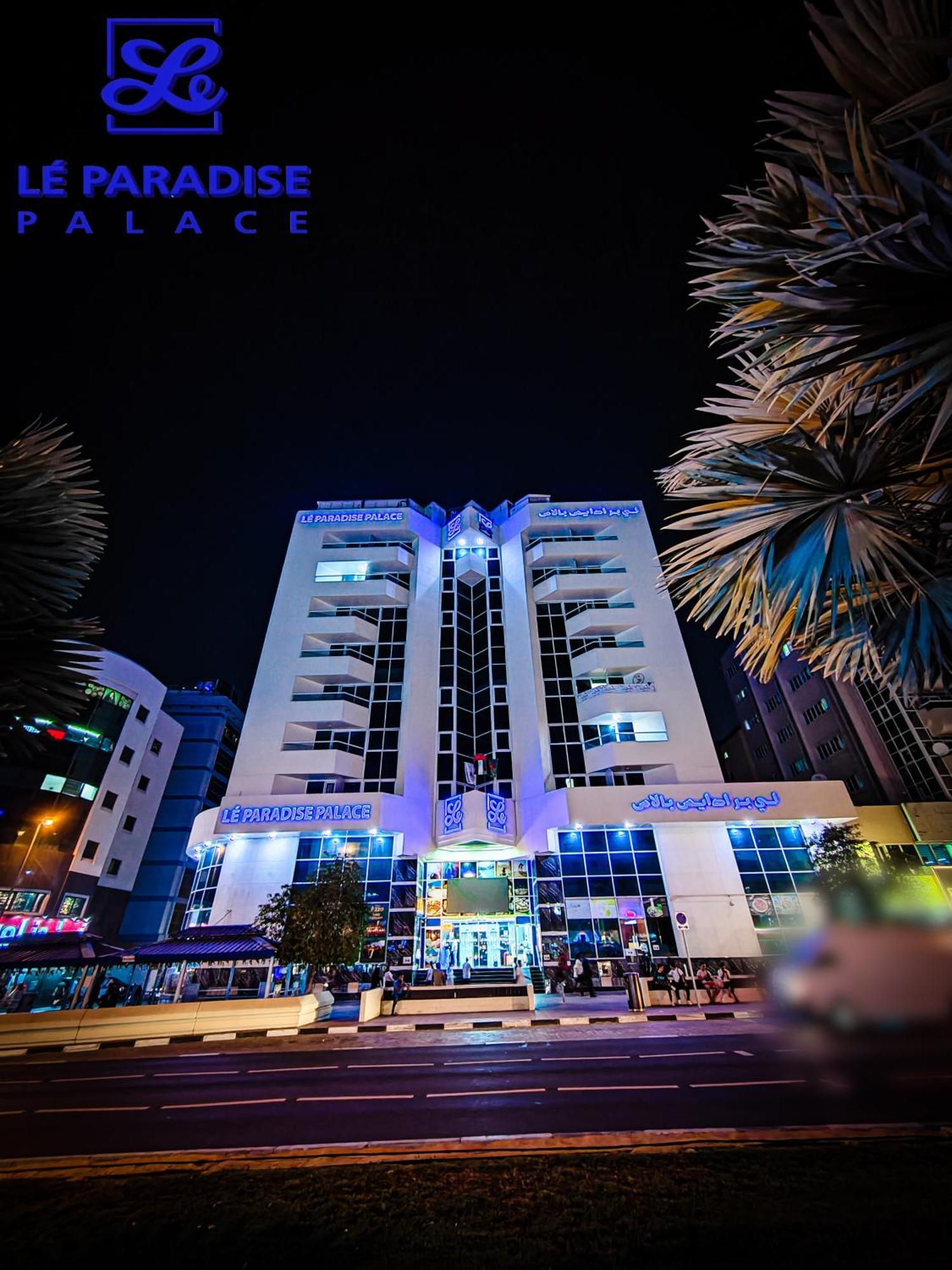 Le Paradise Palace Hotel Dubaj Exteriér fotografie